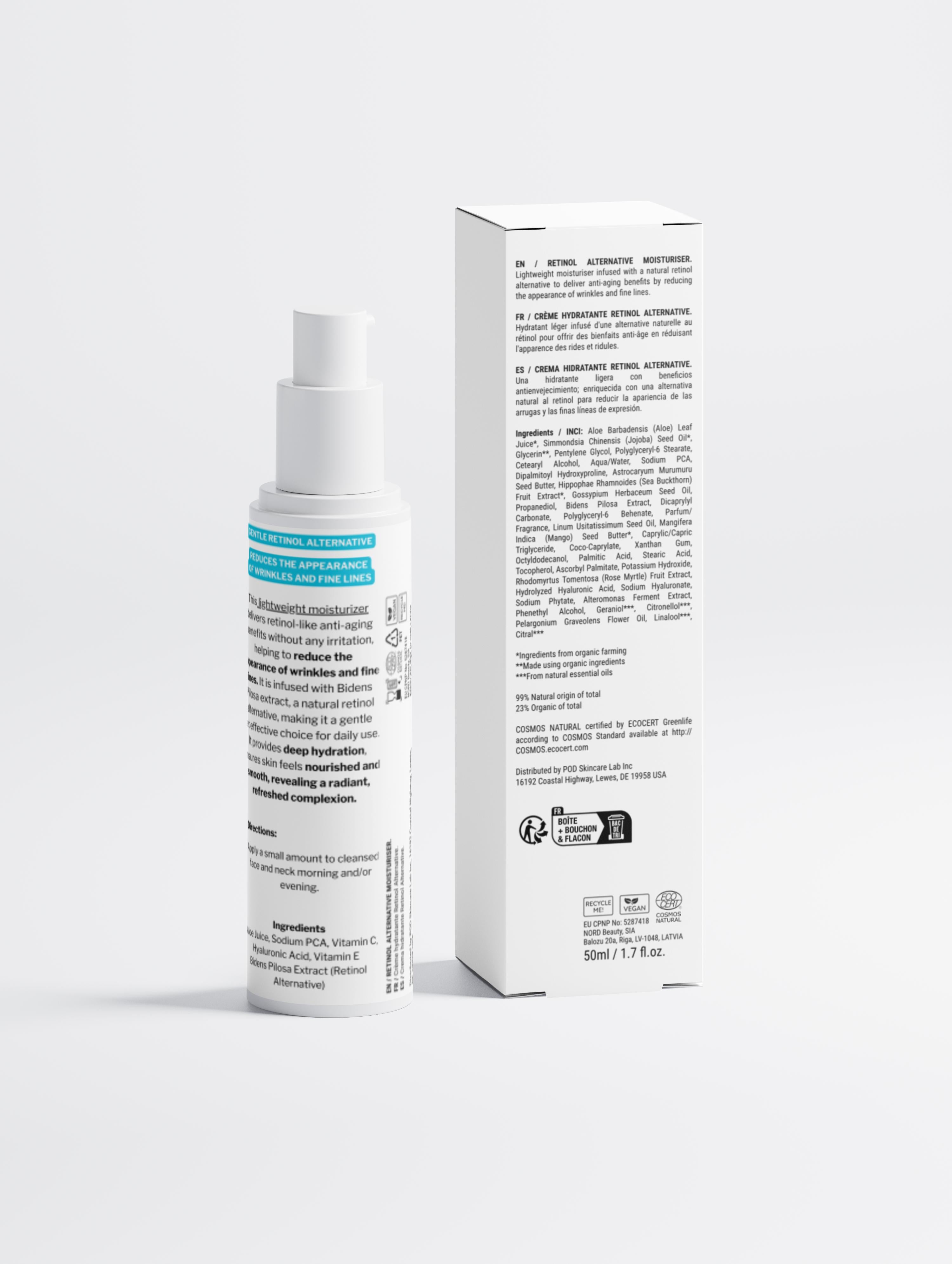 Natural Retinol anti-aging Moisturizer