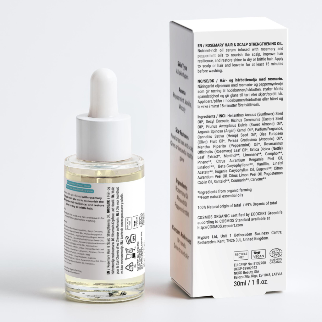Rosemary Hair & Scalp Strengthening Oil