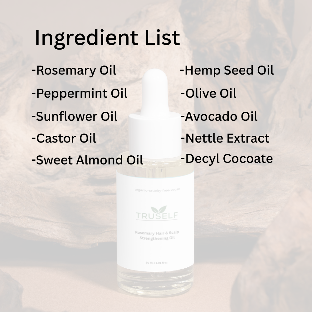 Rosemary Hair & Scalp Strengthening Oil