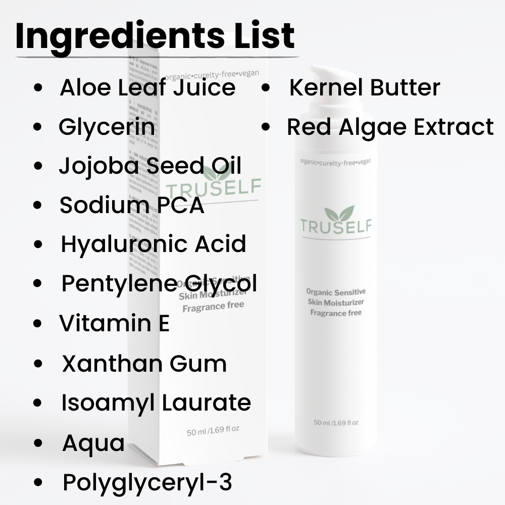 Organic Sensitive Skin Moisturizer Fragrance-Free