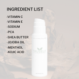 Brightening Face & Body Exfoliator with Kojic Acid