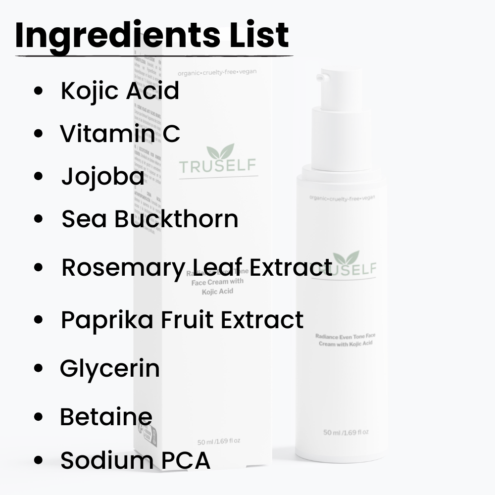 Radiance Even Tone Face Cream with Kojic Acid