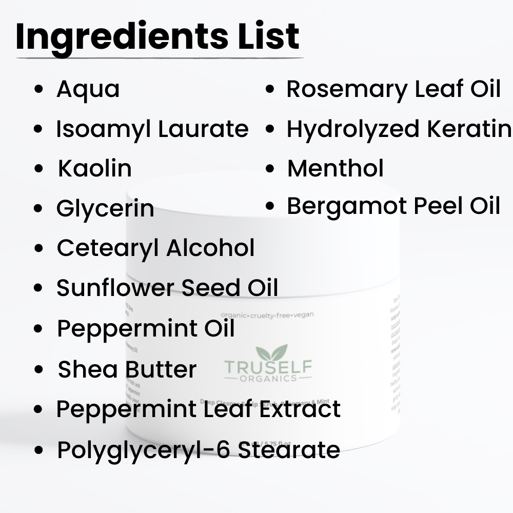 Deep Cleanse Scalp Scrub, Rosemary & Mint