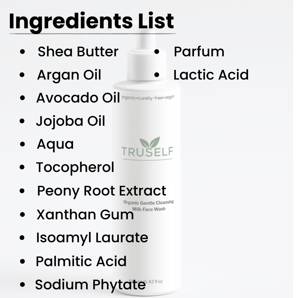 Organic Gentle Cleansing Milk Face Wash