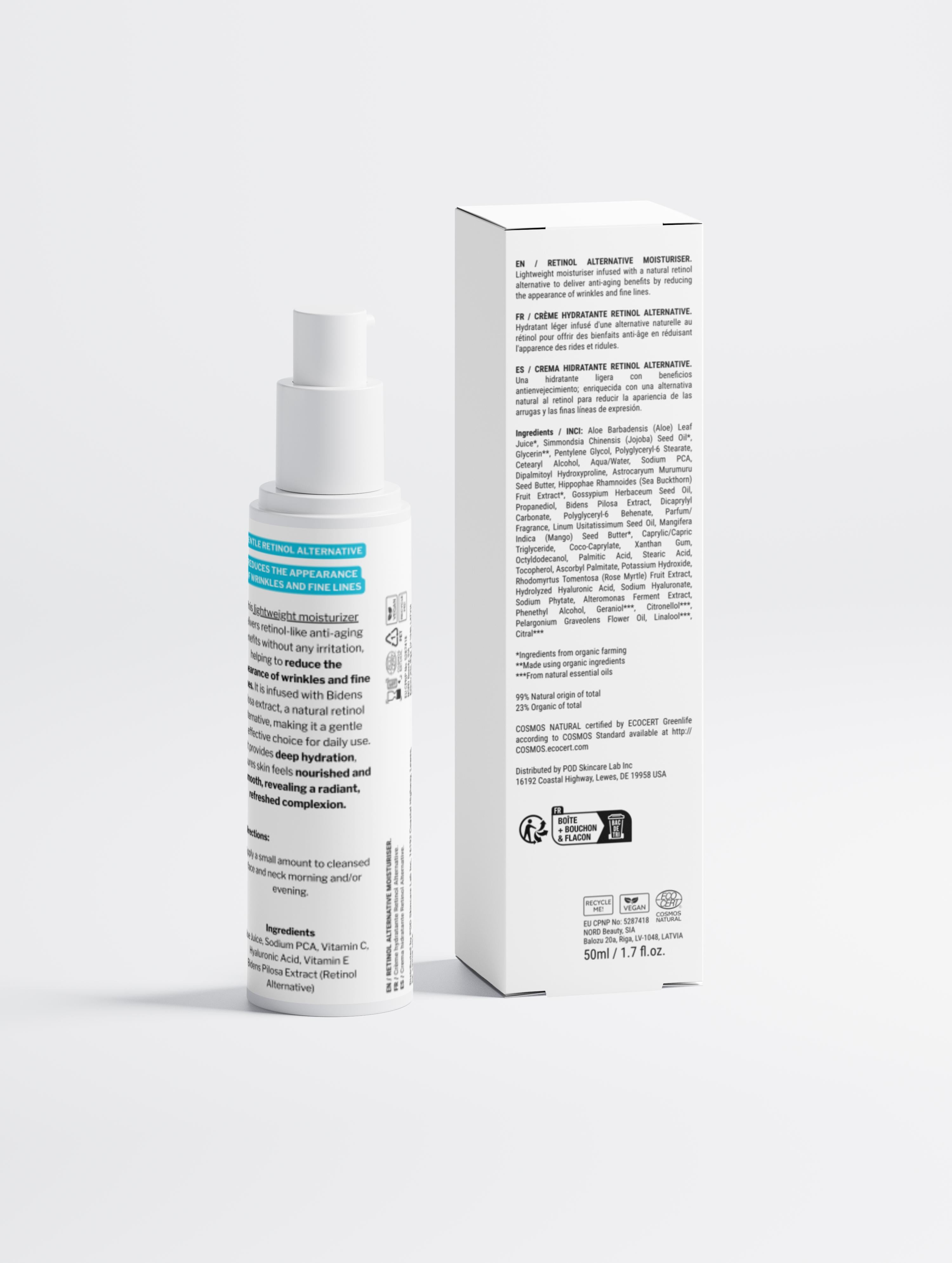 Natural Retinol anti-aging Moisturizer