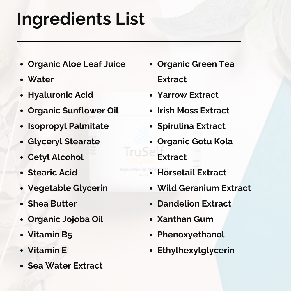 Ocean Mineral Moisturizer
